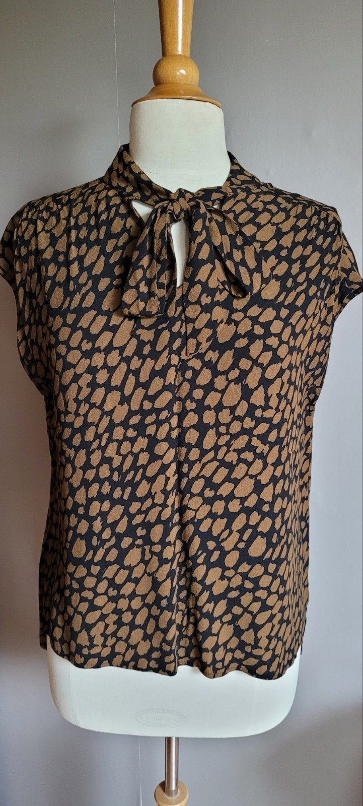 blouse,  juffrouw Jansen, Kleding | Dames, Maat 38/40 (M), Zwart, Ophalen of Verzenden, Zo goed als nieuw