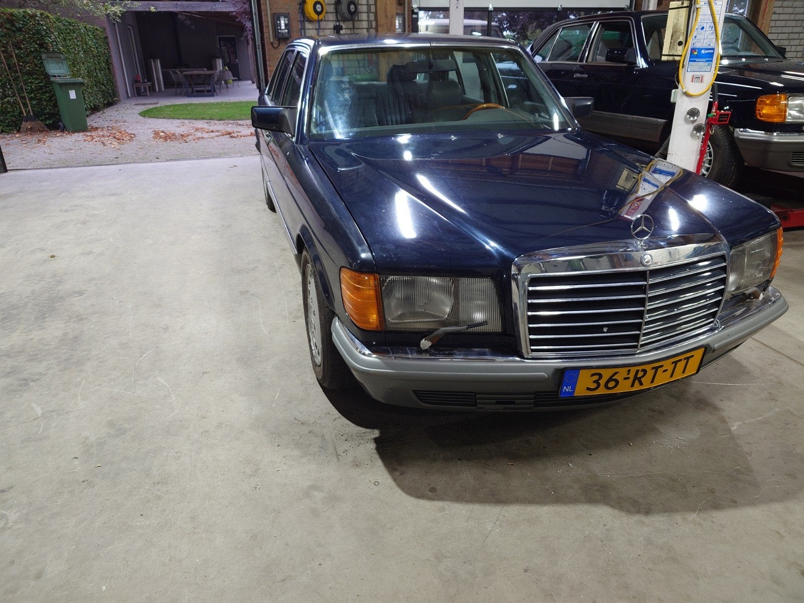 Mercedes-Benz S-Klasse W126 5.0 500 SEL AUT 1985 Blauw, Automaat, Achterwielaandrijving, 4973 cc, 8 cilinders