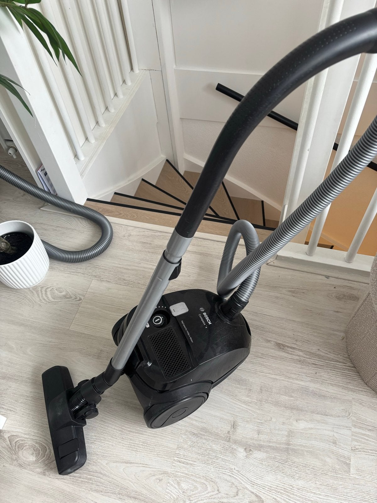 Bosch Compactxx 1k stofzuiger - Krachtig en Compact, Stofzak, Gebruikt, Bosch, Ophalen of Verzenden