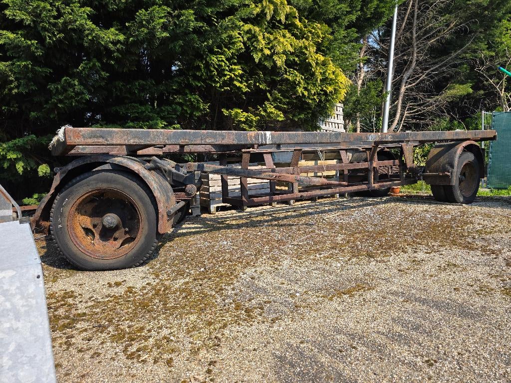 Oude Aanhanger / chassis (hobby of incidenteel), Ophalen, Gebruikt