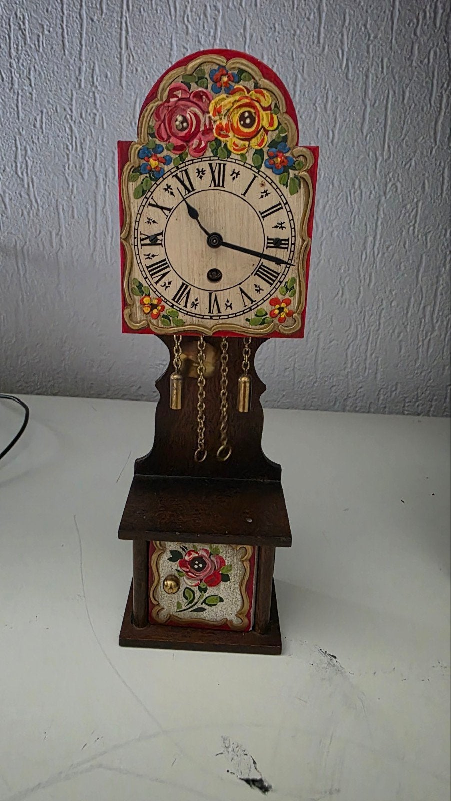 Klein mintatuur klokje, Ophalen of Verzenden