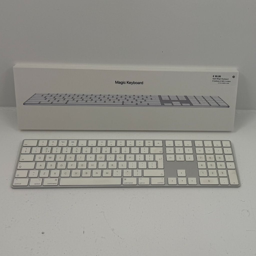 Apple Magic Keyboard Draadloos A1843 | In doos, Dordrecht@usedproducts.nl, Toulonselaan 72, Ophalen of Verzenden, Zo goed als nieuw