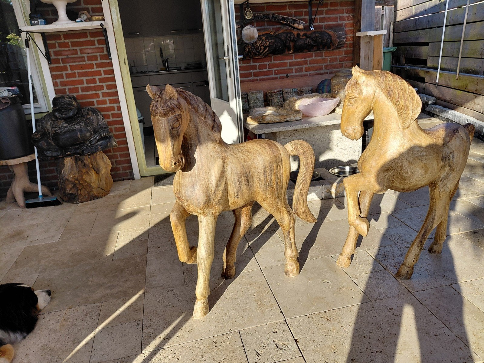 paarden beelden, Antiek en Kunst, Ophalen of Verzenden