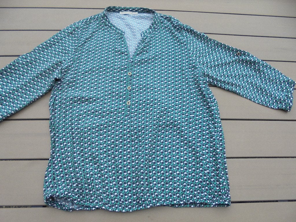 Groen zwart shirt DREAMSTAR, Kleding | Dames, Dreamstar, Maat 42/44 (L), Ophalen of Verzenden, Zo goed als nieuw