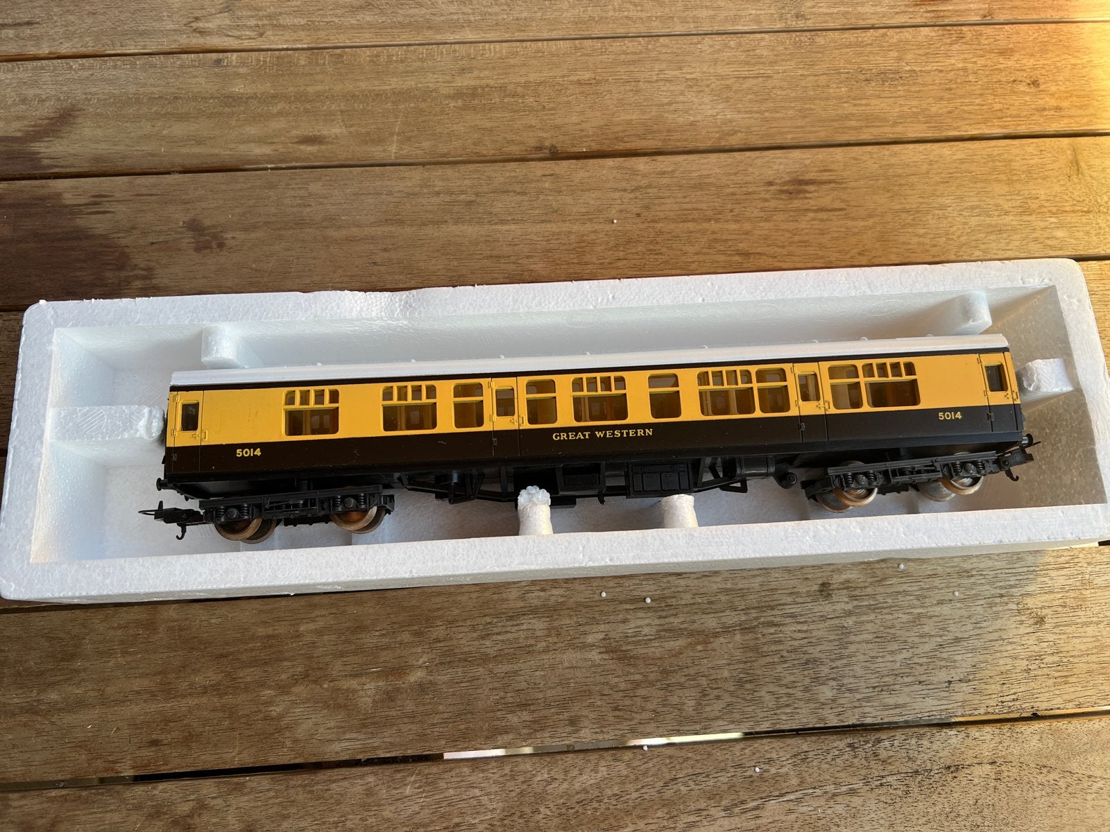 Lima HO Wagon 5014 Great Western, Gebruikt, Gelijkstroom of Wisselstroom, Wagon, Ophalen of Verzenden