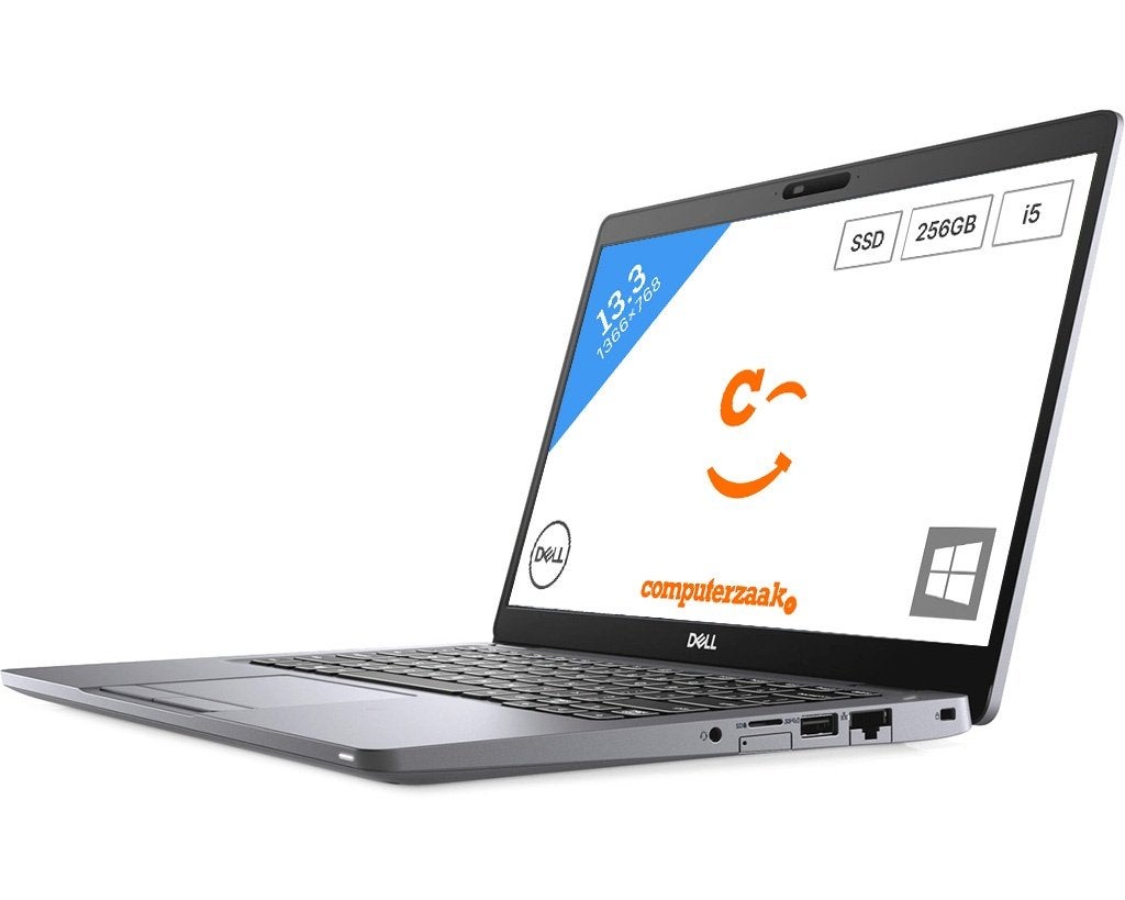 Dell Latitude 5310/Intel Core i5 1.7GHz/8GB/256GB SSD, 256 GB, Contact_dell@dell.com, 2 tot 3 Ghz, 8 GB