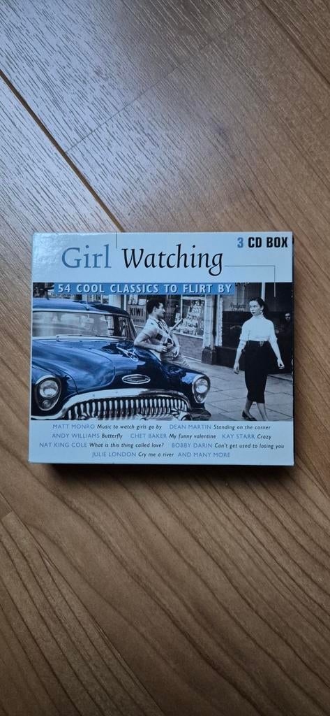 3 CD box Girl watching, Ophalen of Verzenden, Zo goed als nieuw, Overige genres