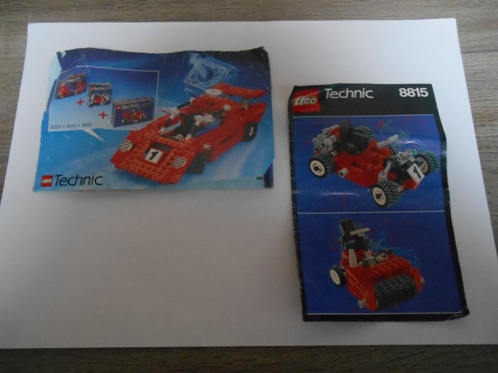 bouwinstructie handleiding lego technic 8815, Kinderen en Baby's, Speelgoed | Duplo en Lego, Ophalen, Gebruikt, Lego, Technic
