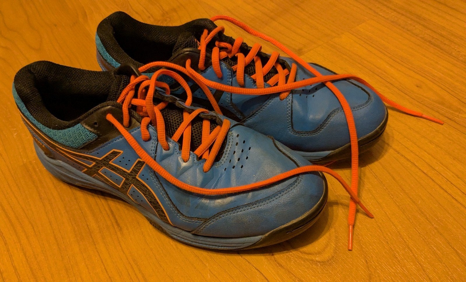 Asics veldhockeyschoenen maat 42 Gel peake (gewone maat 41), Sport en Fitness, Hockey, Ophalen of Verzenden, Gebruikt, Schoenen
