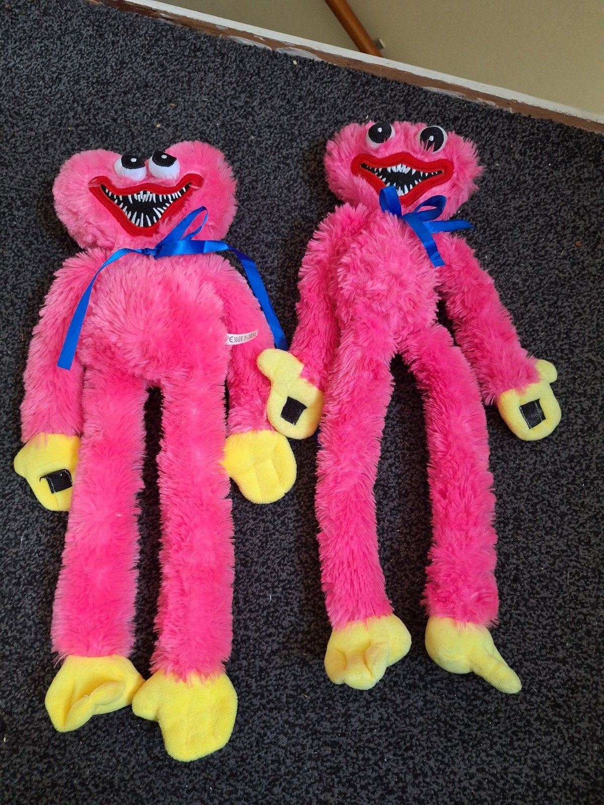 Roze Huggy Wuggy knuffels (2 stuks), Ophalen, Overige merken, Overige karakters, Overige typen