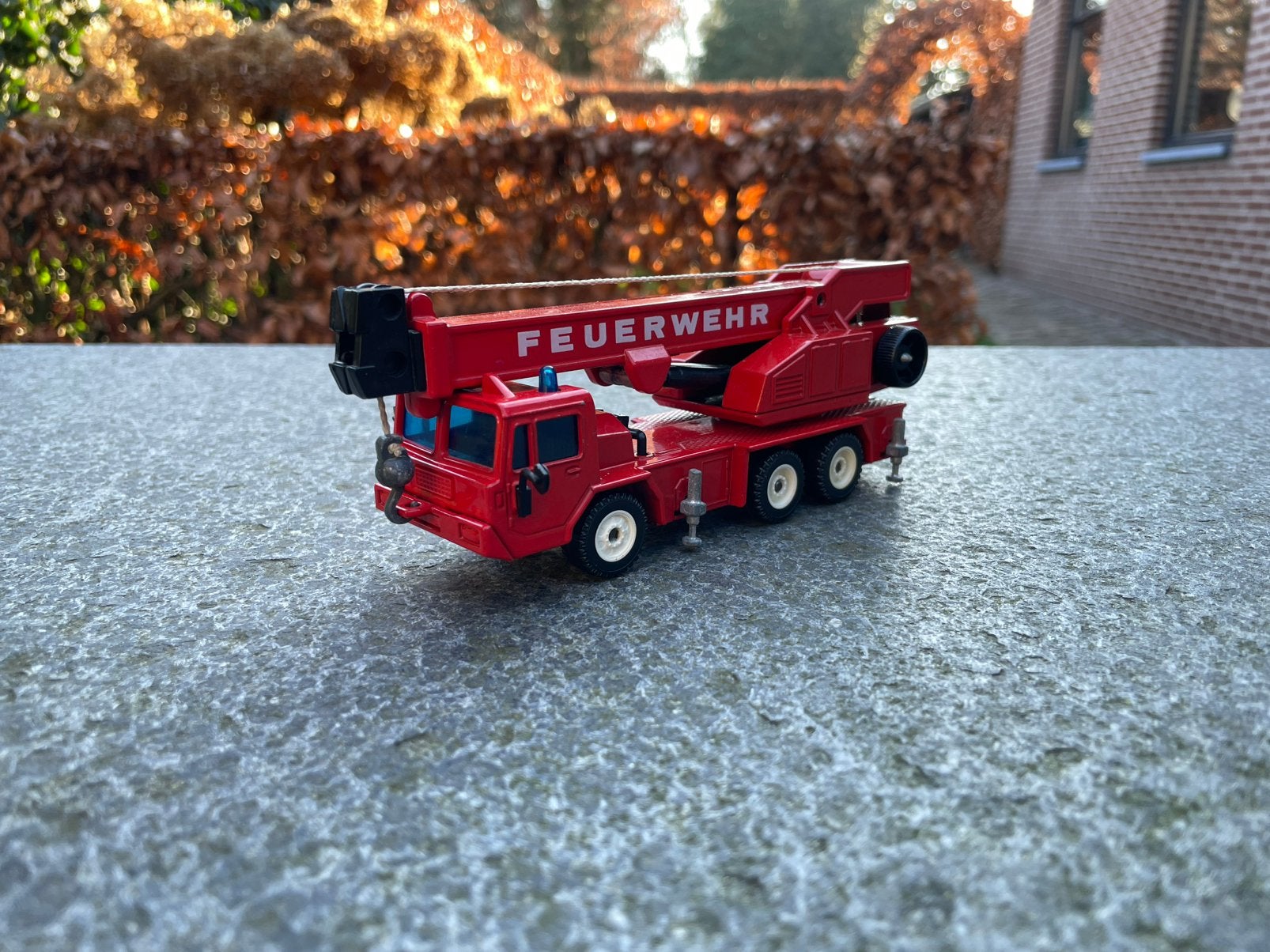 Siku 2914 - FAUN brandweer kraan, Ophalen of Verzenden, Nieuw, Bus of Vrachtwagen, SIKU