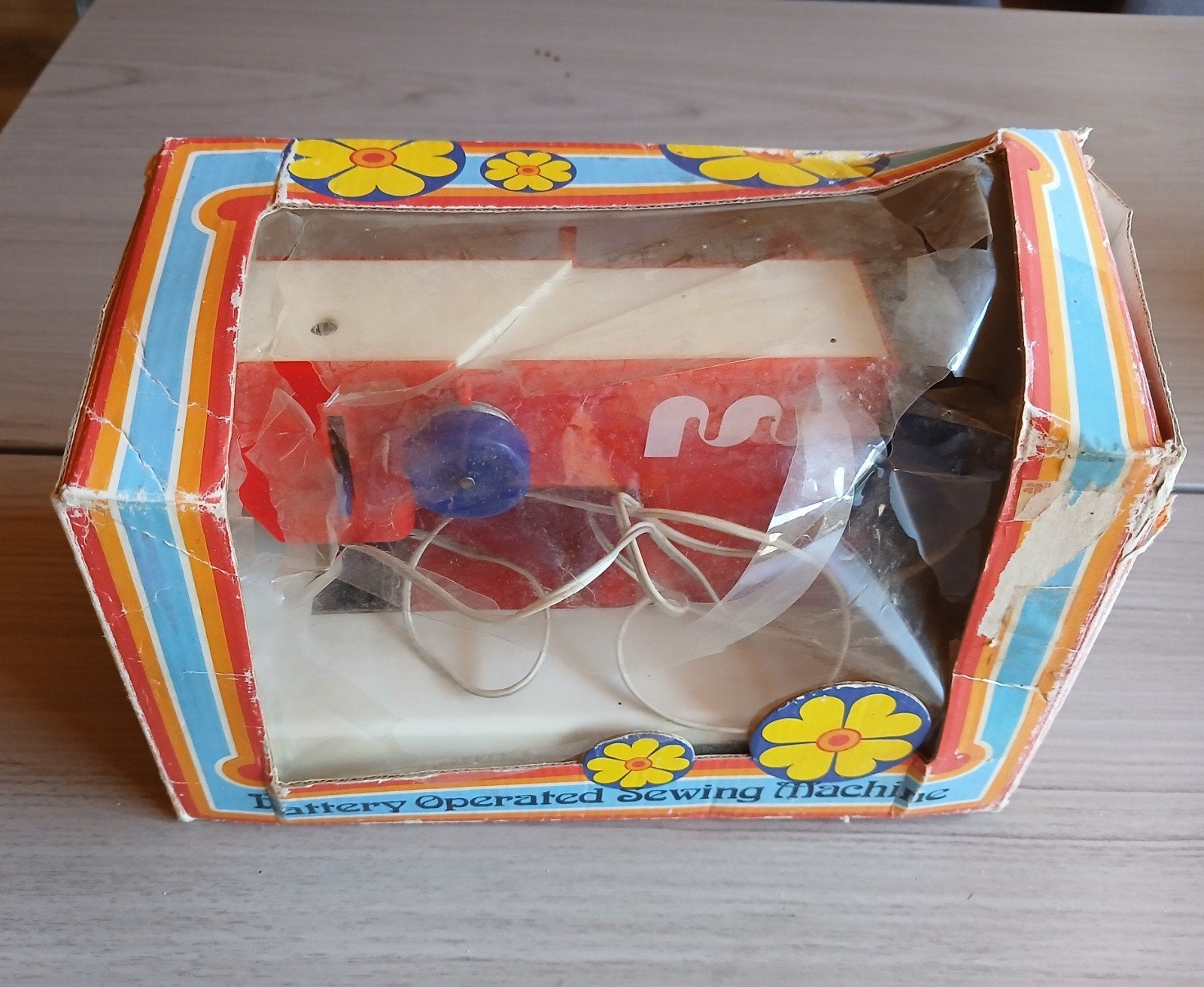 Vintage kindernaaimachine met doos en handleiding, Ophalen of Verzenden