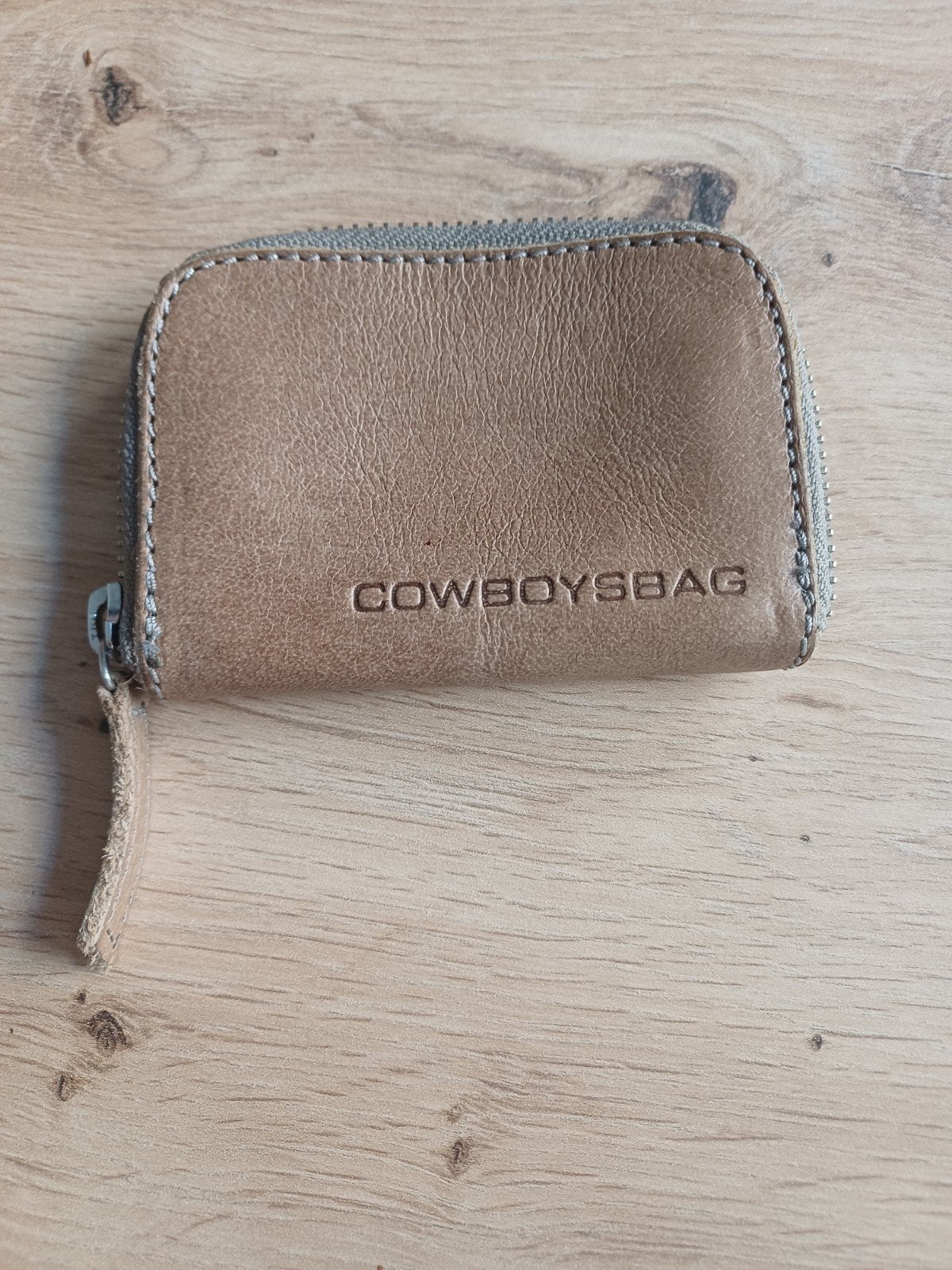 COWBOYSBAG leren portemonnee - Zo goed als nieuw, Overige merken, Bruin, Ophalen of Verzenden, Zo goed als nieuw