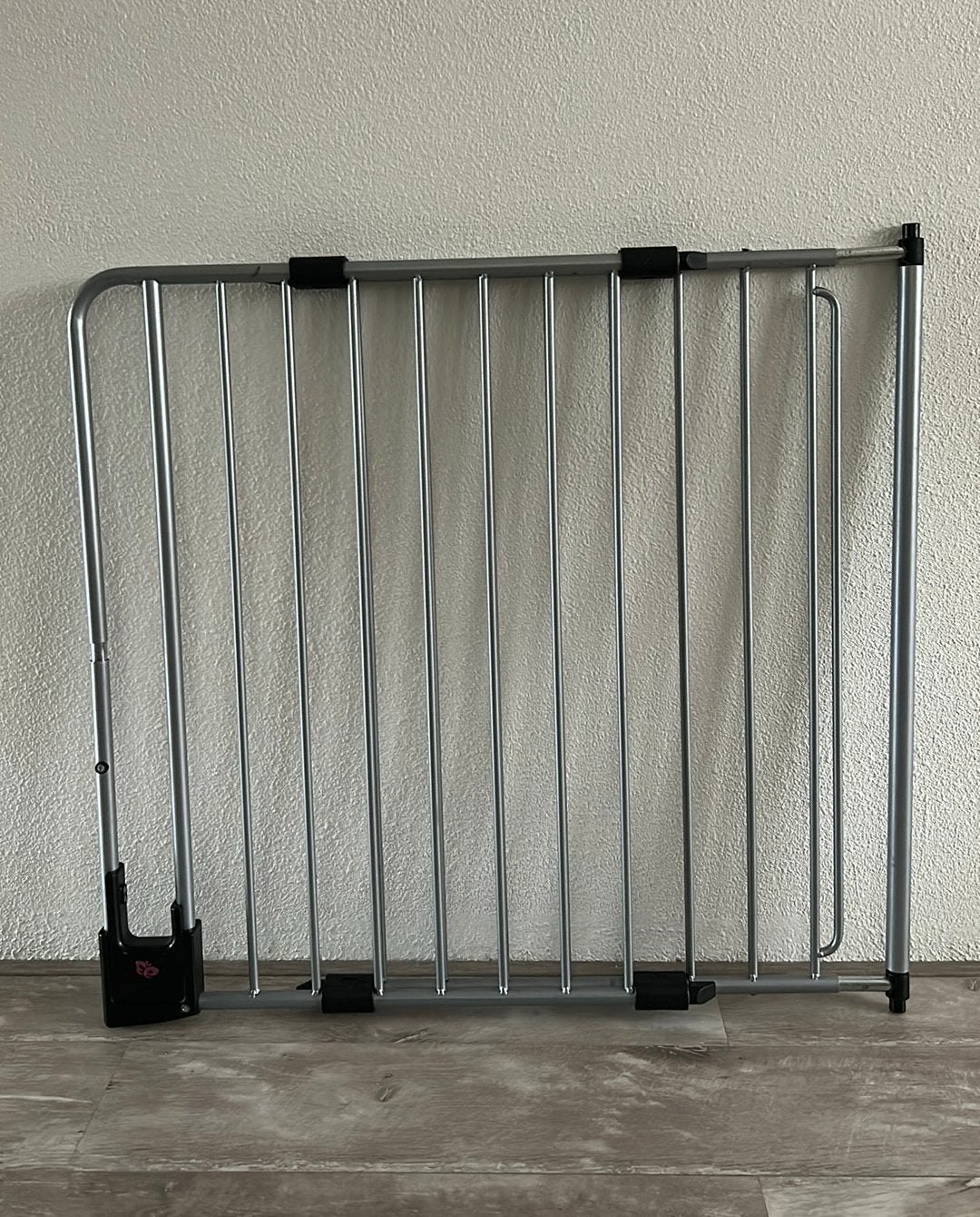 A3 metalen  uitschuifbaar veiligheids- traphekje met spijlen, Ophalen, Zo goed als nieuw, Metaal of IJzer, 115 cm of meer