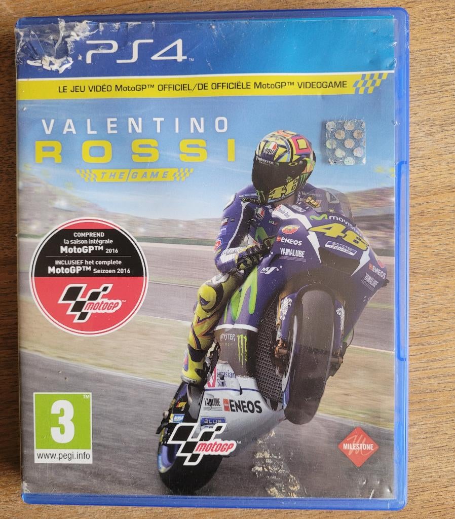 PS4 spel Valentino Rossi, Gebruikt, Racen en Vliegen, 2 spelers, Ophalen of Verzenden
