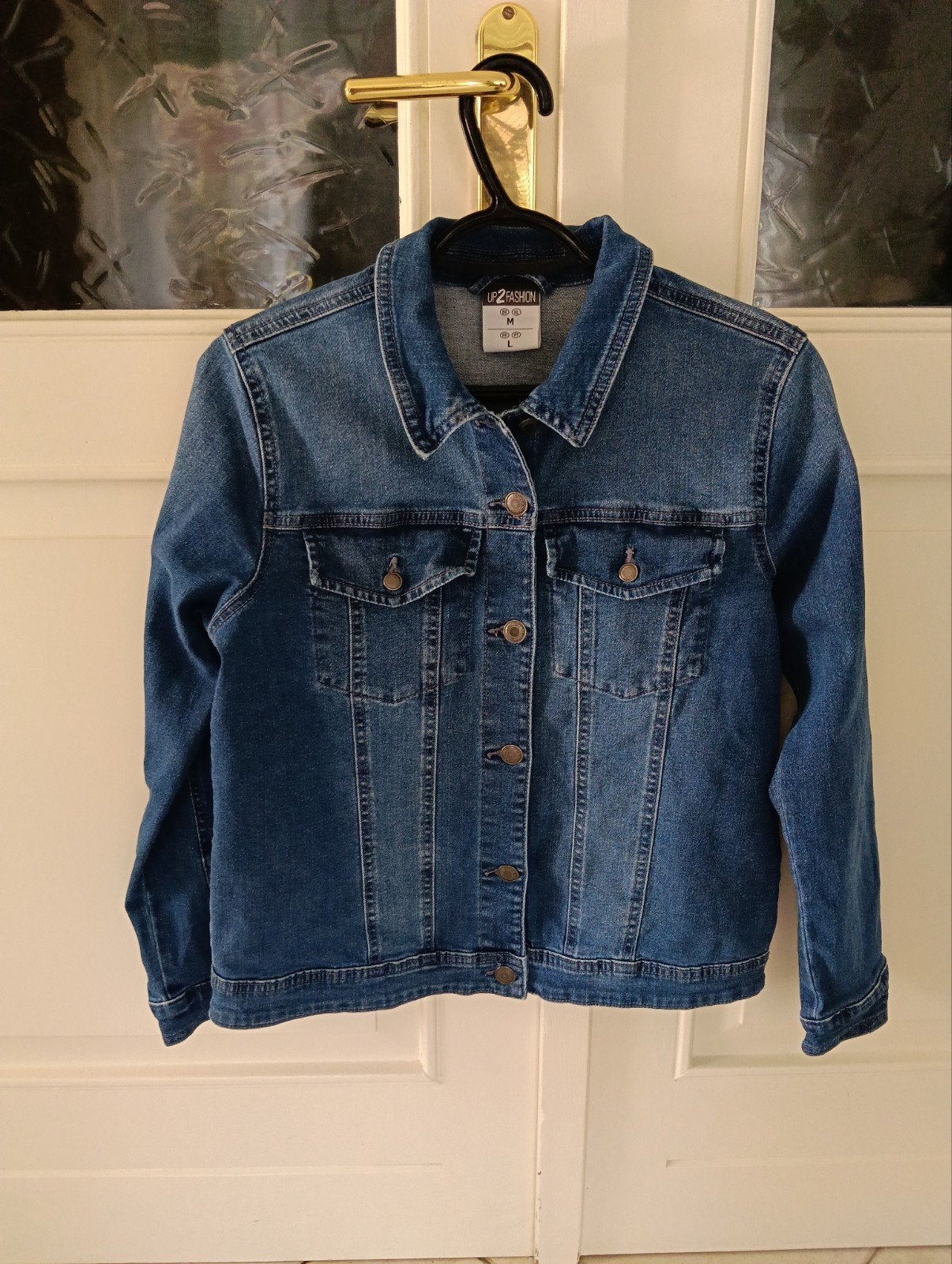Dames spijkerjasje UP2FASHION Maat M, Kleding | Dames, Maat 38/40 (M), Blauw, Ophalen of Verzenden, UP2FASHION