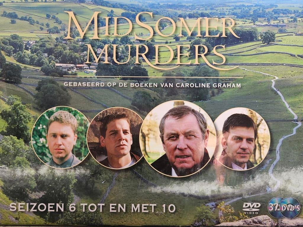 Midsomer Murders Seizoenen 6 -10 DVD Boxset (37 DVD's), Vanaf 12 jaar, Ophalen of Verzenden, Zo goed als nieuw