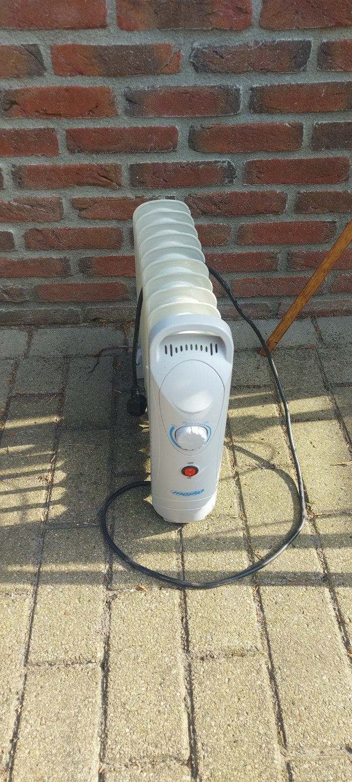 Elektrische kacheltje, Ophalen, Oliekachel, Gebruikt, Elektrisch