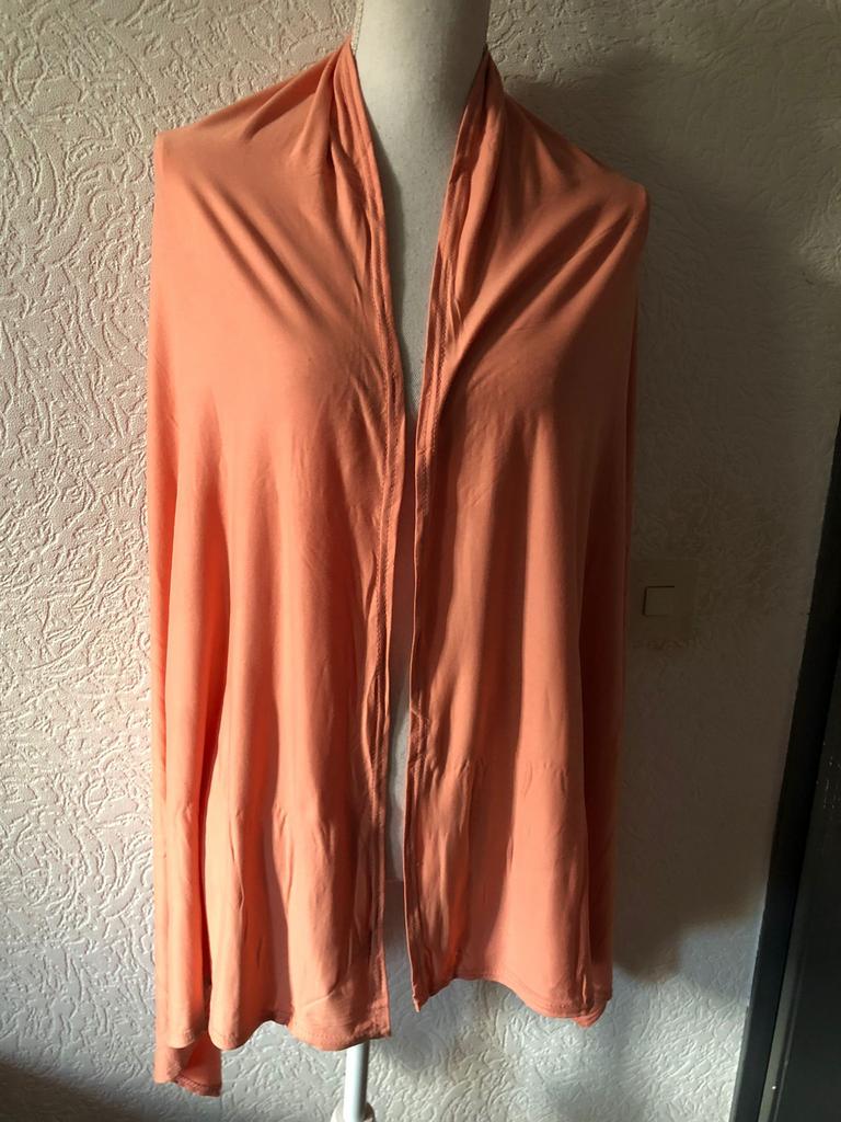 Jersey sjaal - viscose / katoen mix - diverse kl - 6 € p/s, Ophalen of Verzenden, Zo goed als nieuw, Sjaal