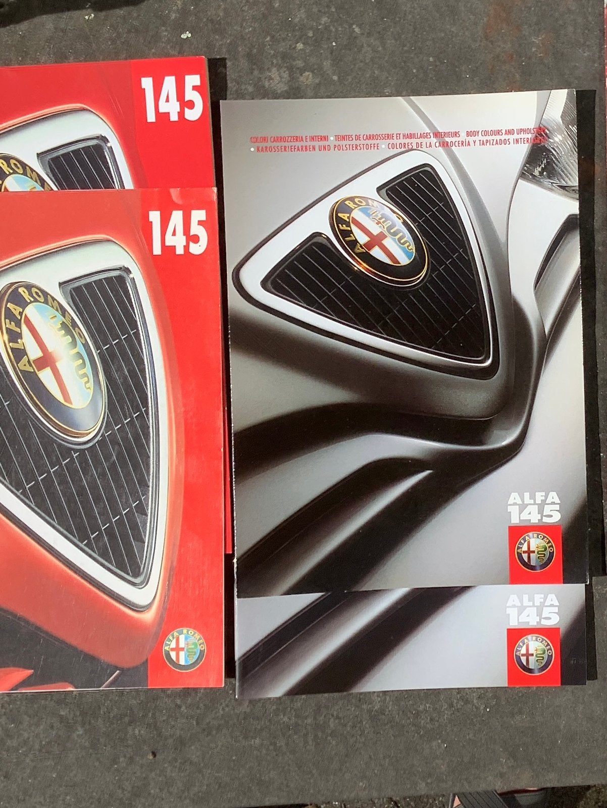 Alfa romeo 145 folders, Ophalen of Verzenden, Zo goed als nieuw, Alfa Romeo