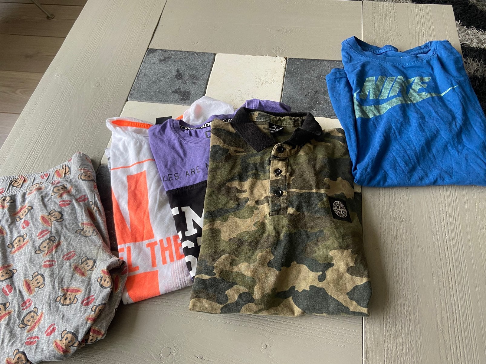 Leuk pakketje jongenskleding mt 158/164 voor 2,50 !!!, Ophalen of Verzenden, Gebruikt, Maat 158
