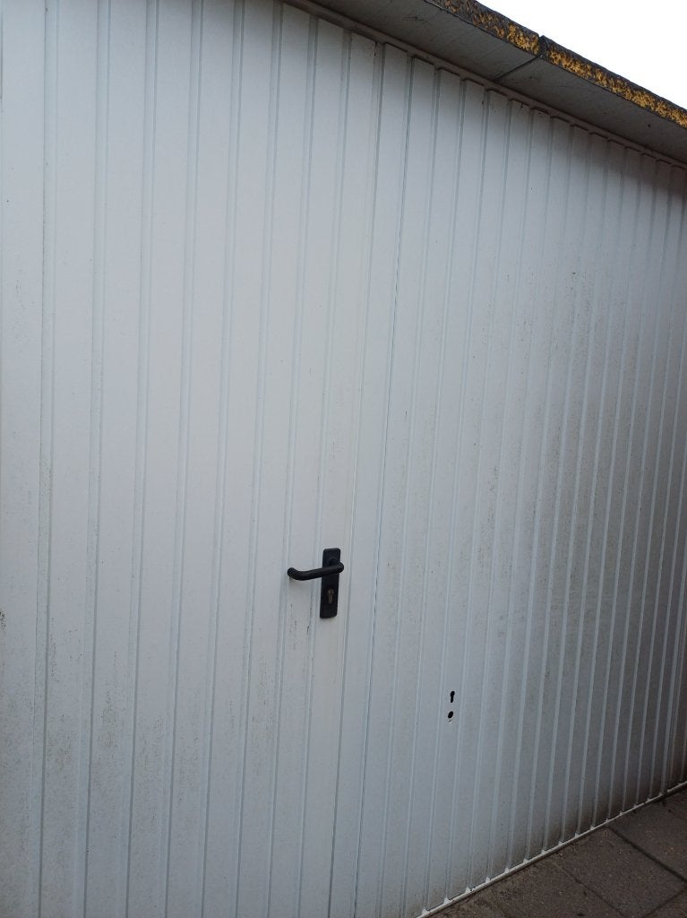 tuinschuurtje 465 x 225 x 150 cm, Ophalen, Gebruikt, Metaal, Overige typen