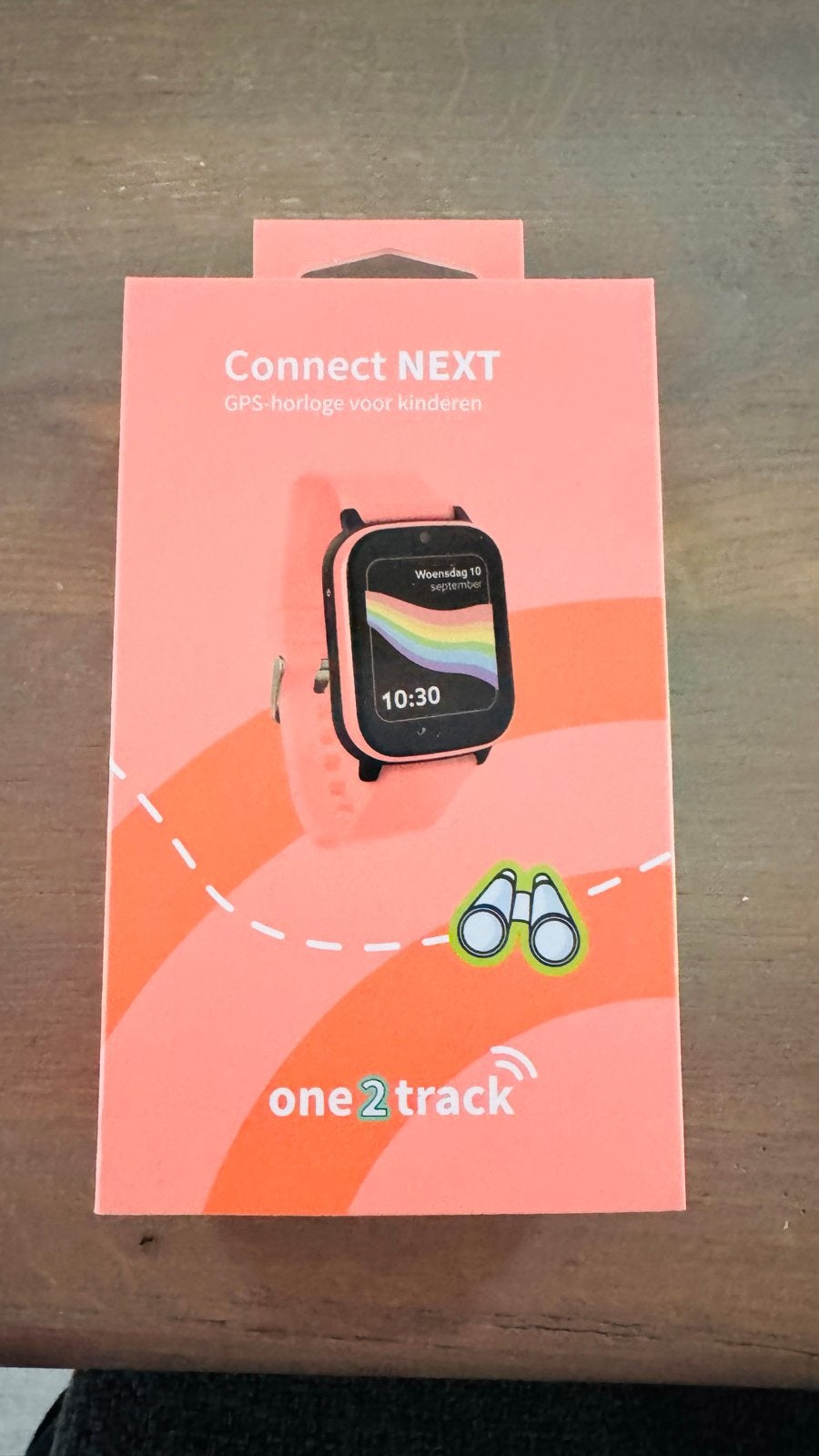One2Track Connect Next GPS-horloge, Sieraden, Tassen en Uiterlijk, Horloges | Kinderen, Ophalen of Verzenden, Nieuw, Roze, Meisje