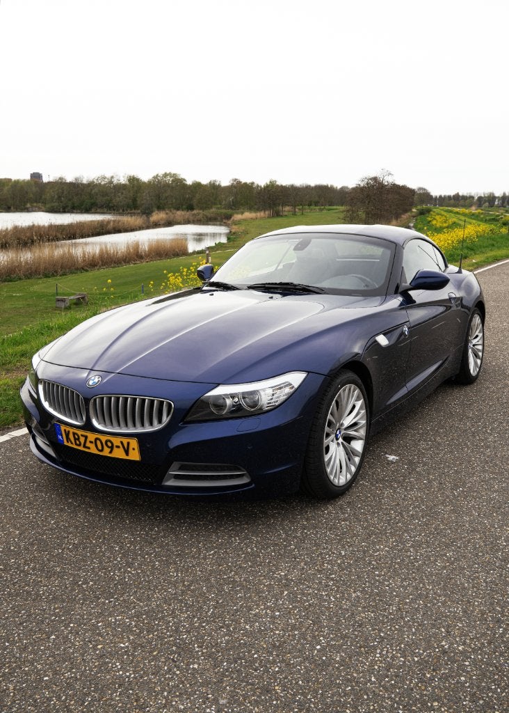 BMW Z4, 35I, 6 Cilinder, DCT, 2010 Blauw. 73K, Automaat, Euro 5, Achterwielaandrijving, Zwart
