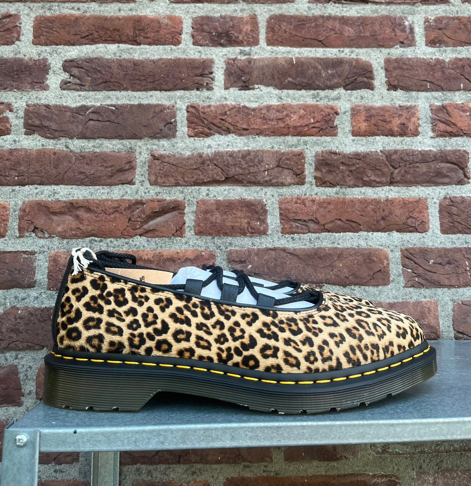 Dr. Martens Elphie II Leopard ballerina maat 43, Dr. Martens, Docs, Nieuw, Overige kleuren