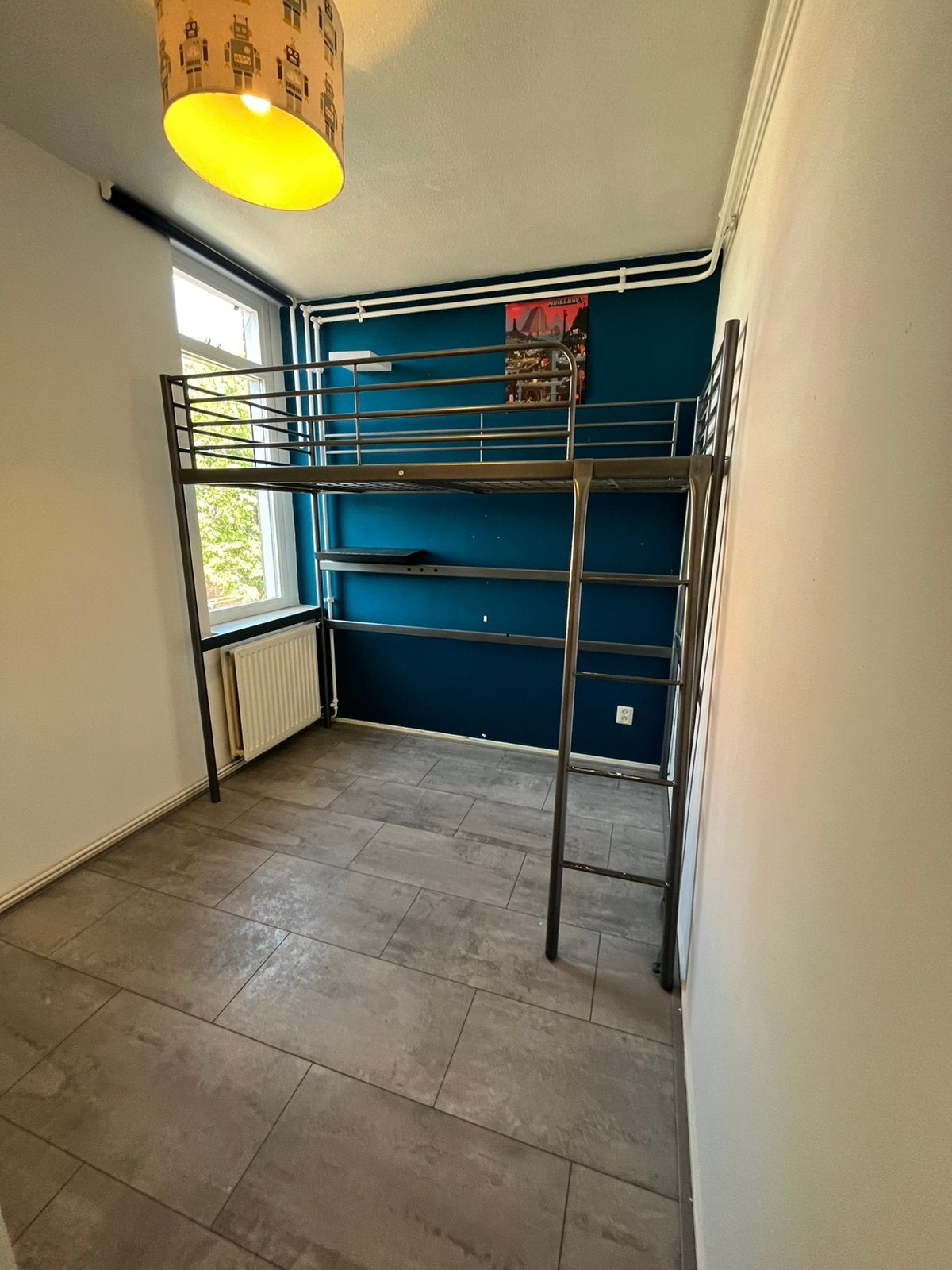 IKEA SVÄRTA metalen hoogslaperframe, grijs, Ophalen of Verzenden