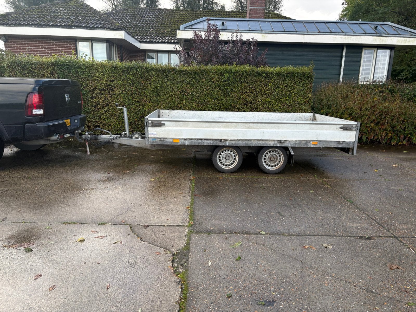 Hapert aanhanger. 2800kg, Auto diversen, Ophalen, Gebruikt