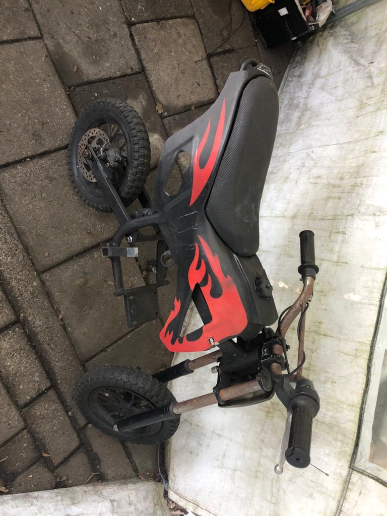 Pocketbike/Minibike - Opknapper, Fietsen en Brommers, Minibikes, Midibikes en Pitbikes, Ophalen, Gebruikt, Schijfrem, Pitbike