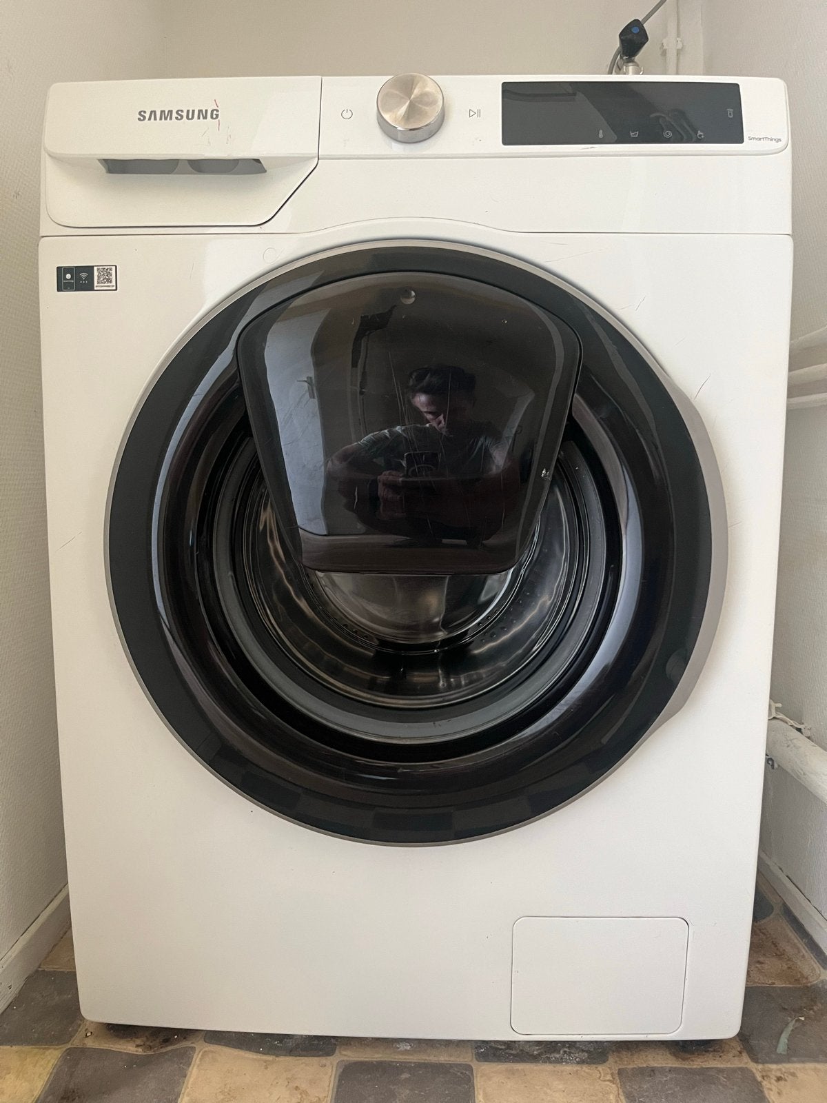 Samsung WW10T654ALE/S2 Wasmachine, Ophalen, 1200 tot 1600 toeren, 10 kg of meer, Zo goed als nieuw