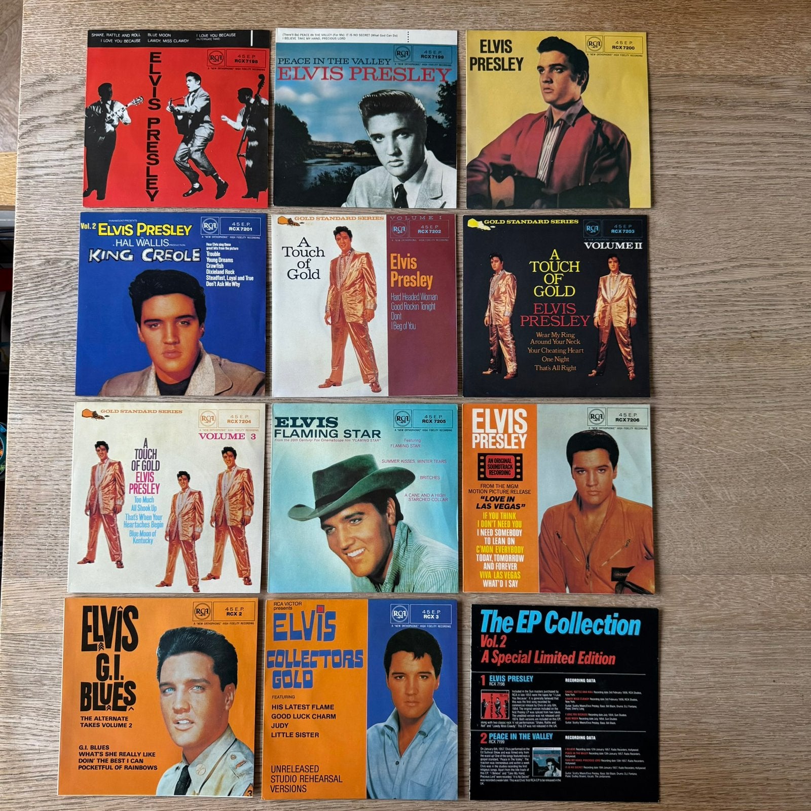 Elvis Presley The E.P. Collection 11 x 7” vinyl ep single, Gebruikt, 7 inch, Ophalen of Verzenden, Boxset