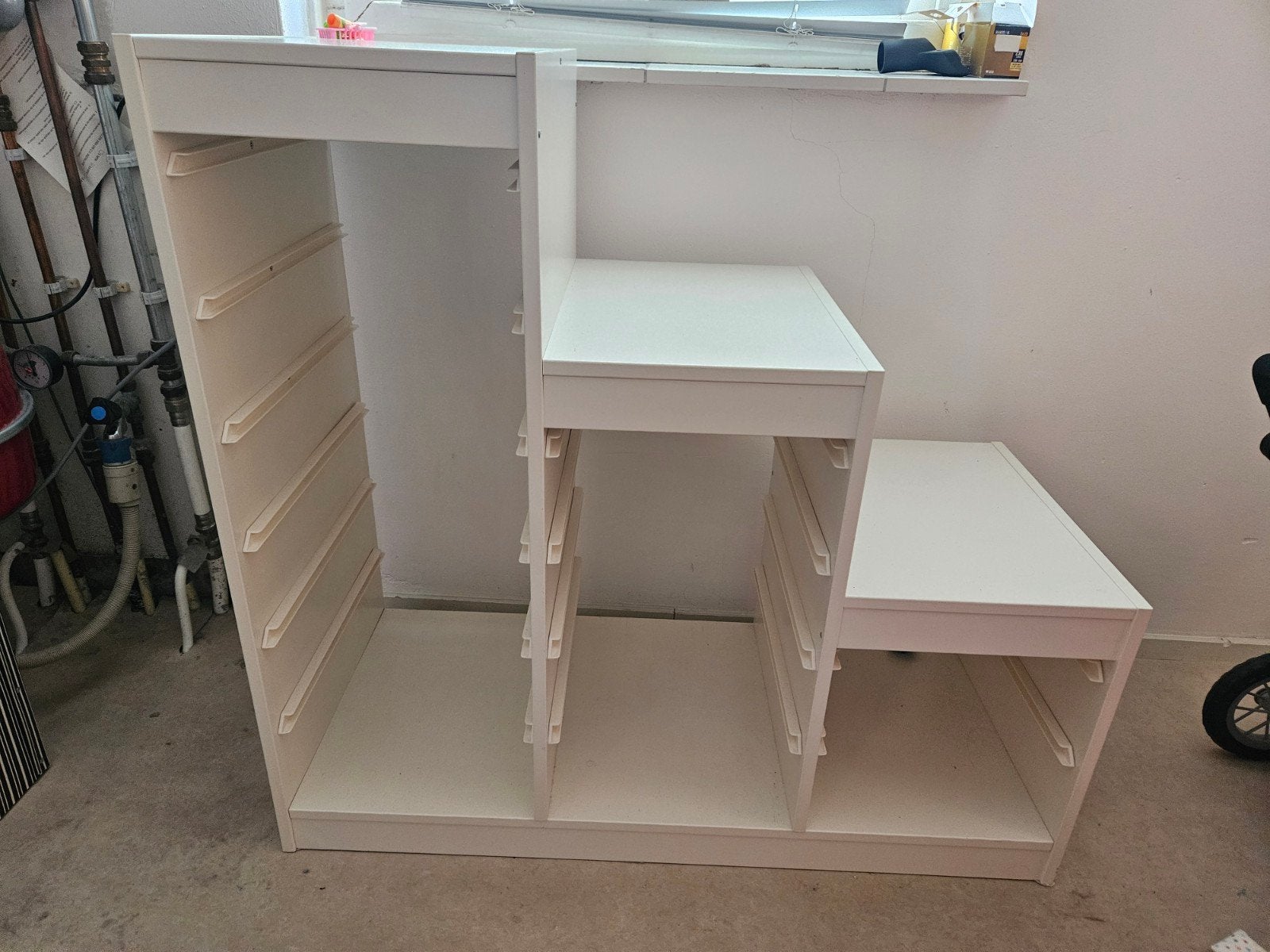 Trofast kast wit ikea, Ophalen, Modern, Speels, 50 tot 100 cm, Zo goed als nieuw