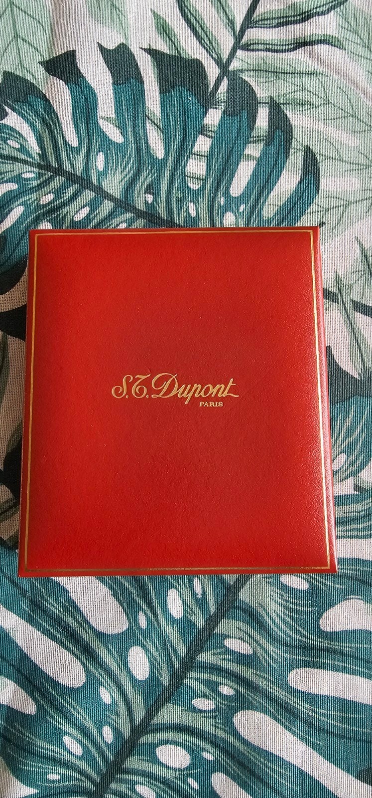 Vintage S.T. Dupont Aansteker Goudkleurig met Doos, Verzamelen, Ophalen of Verzenden