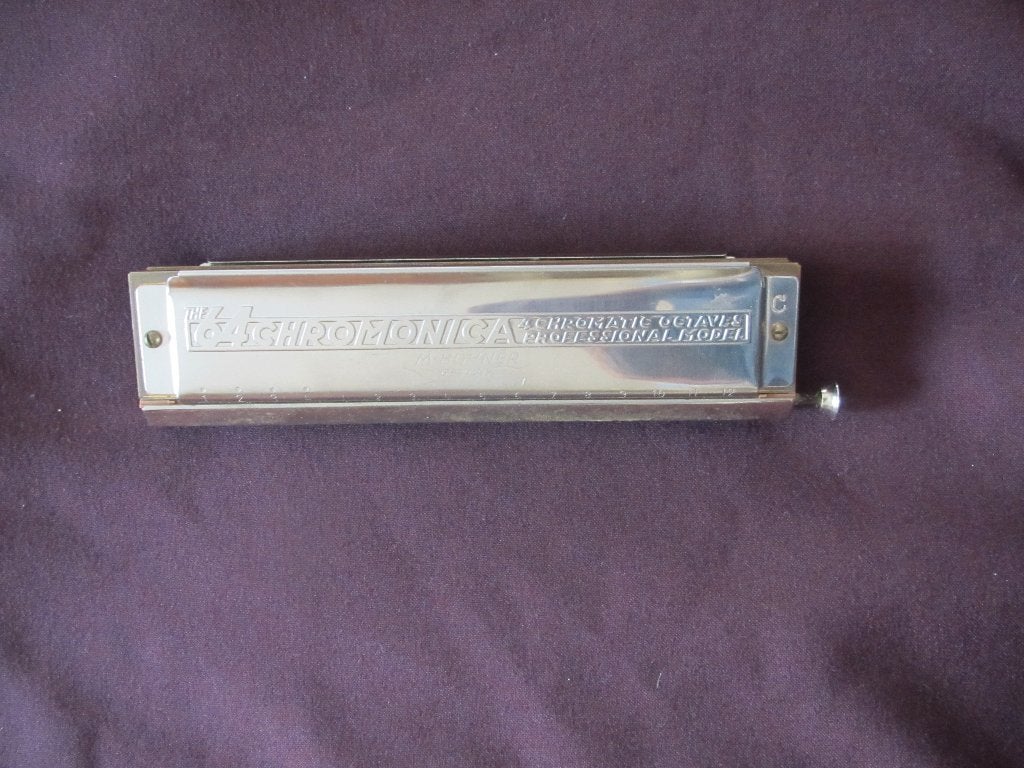 Mondorgel, Verzenden, Zo goed als nieuw, Met koffer of doosje, C-mondharmonica