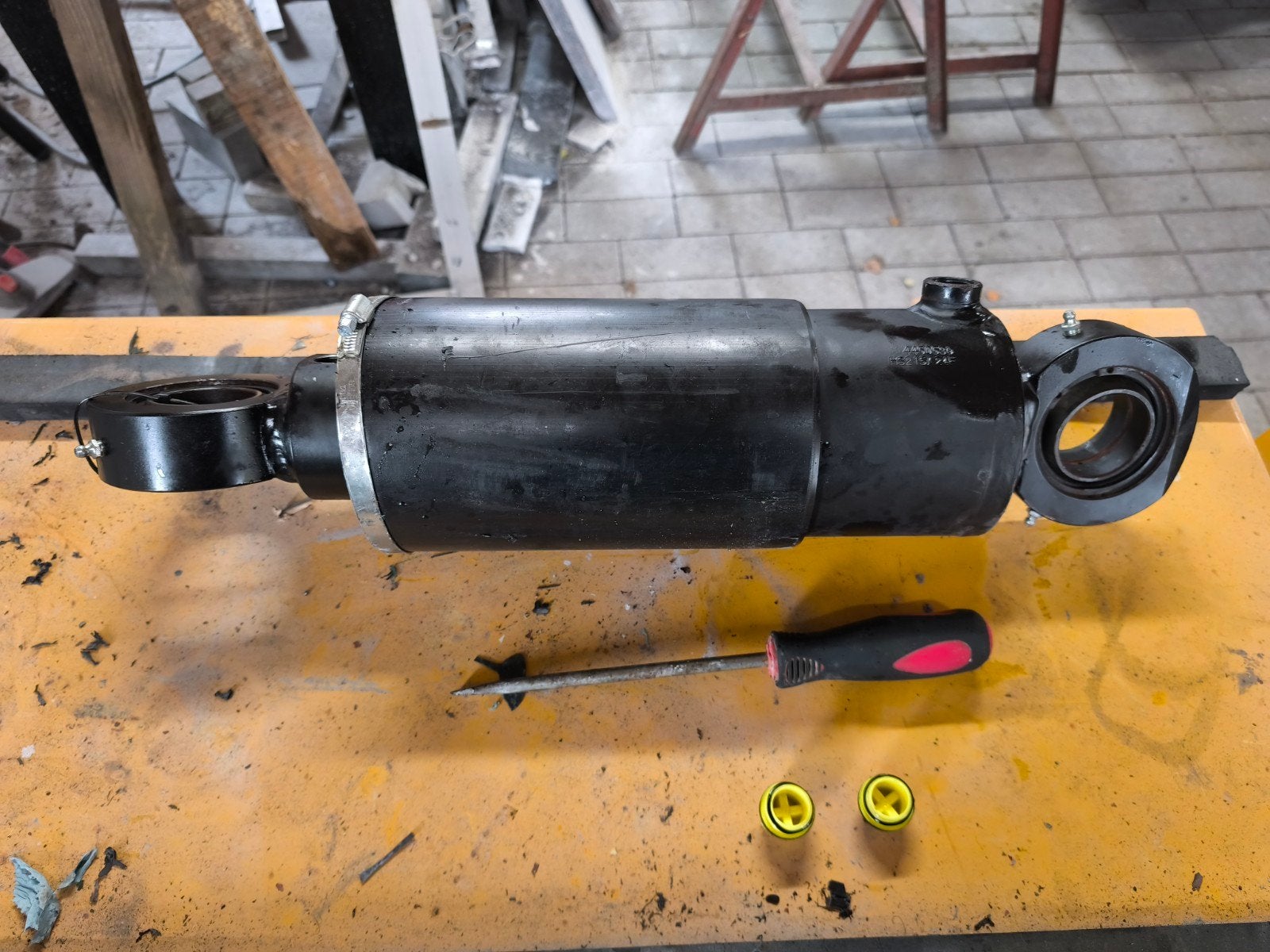 Hydraulische cilinder 110/80x210 Bpw 0544450560 te koop, Ophalen, Gebruikt