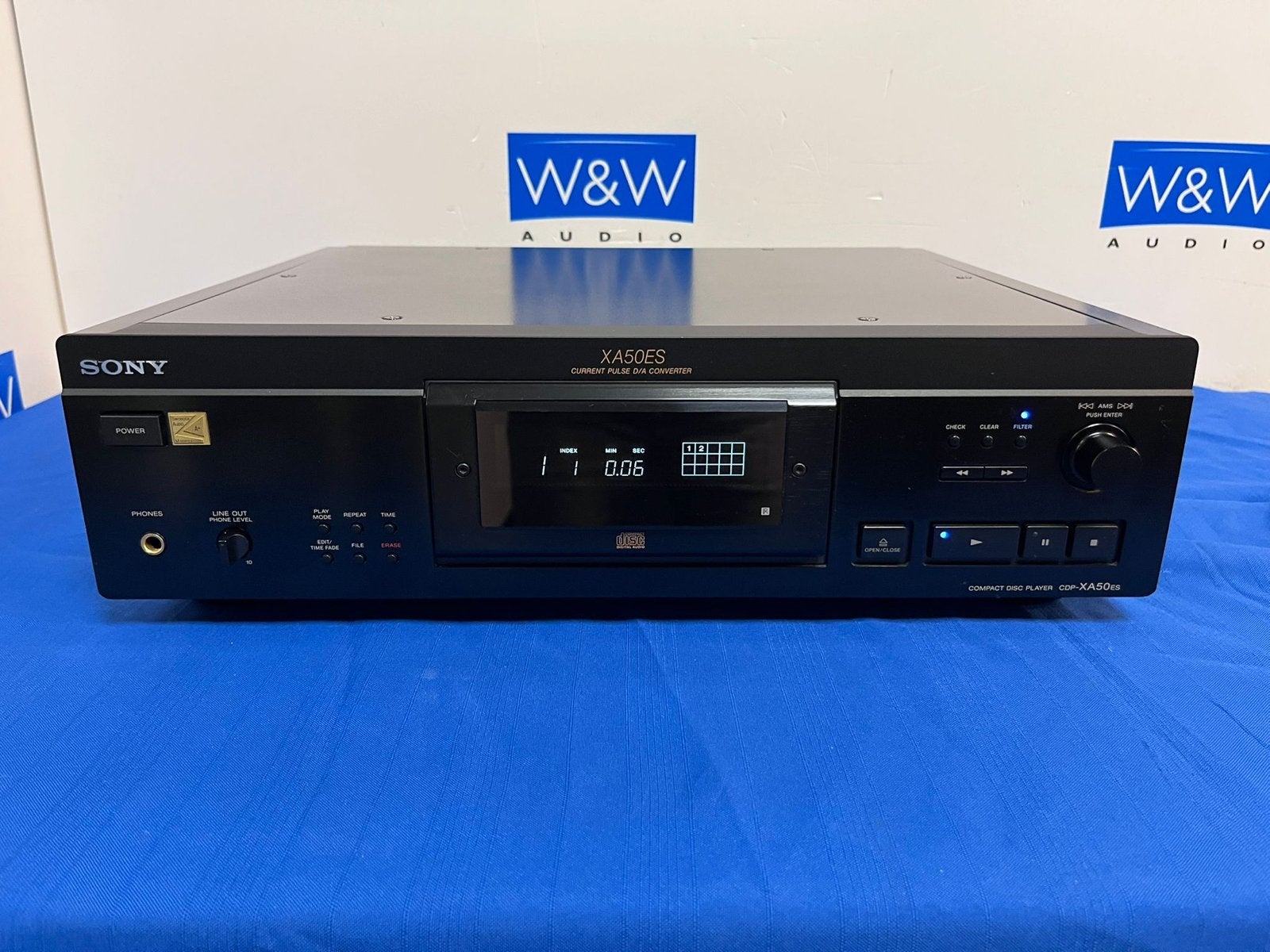 Sony CDP-XA50ES CD-speler met Swoboda Audio modificatie, Gebruikt, ., Ophalen of Verzenden, .