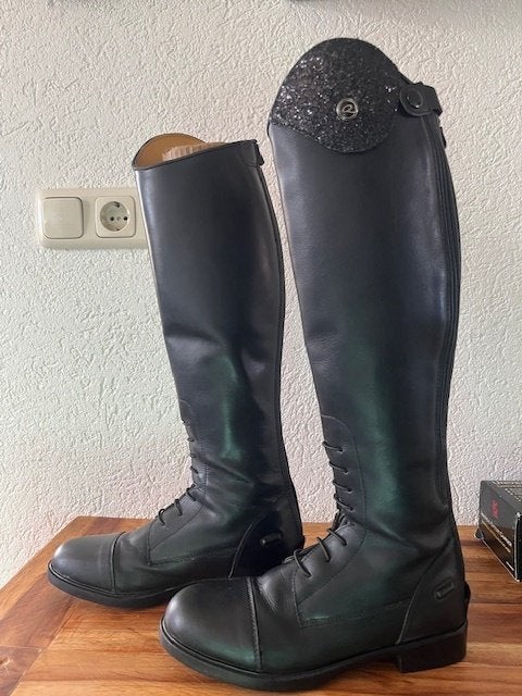 Rijlaarzen QHP leer maat 39, Ophalen, Dames, Ritssluiting, Dressuur