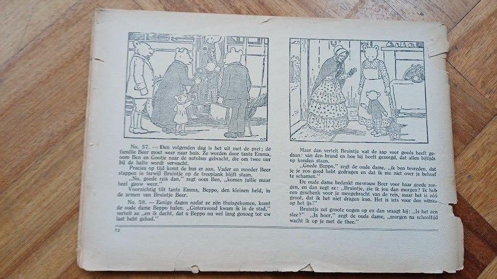 De avonturen van Bruintje Beer 11e serie / 1935, Ophalen of Verzenden, Mary Tourtel