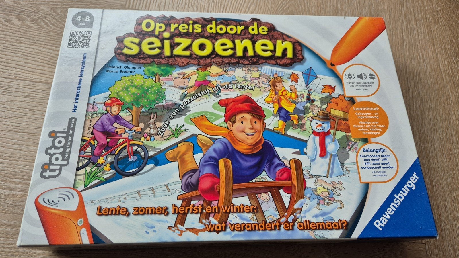 Ravensburger tiptoi Op reis door de seizoenen, Kinderen en Baby's, Speelgoed | Educatief en Creatief, Ophalen of Verzenden, Gebruikt