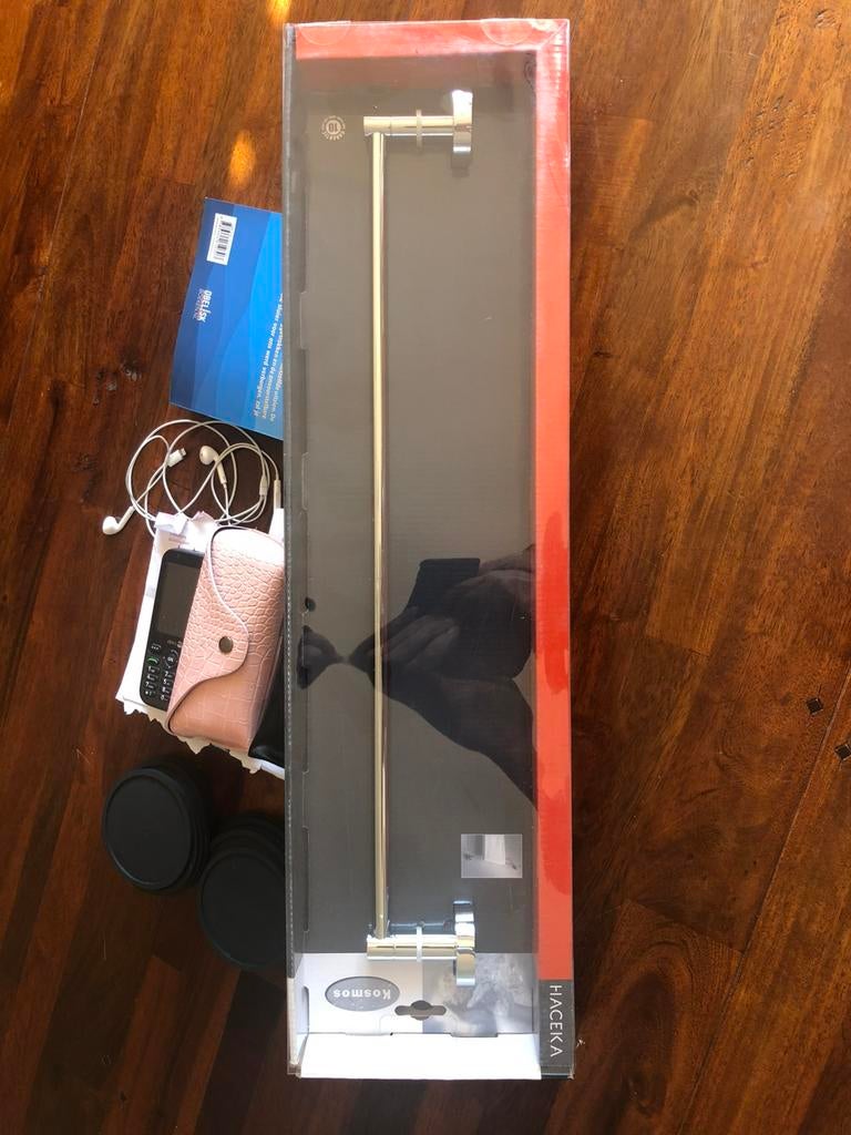 Droogstang handdoekrek doucherek droogrek, Doe-het-zelf en Verbouw, Sanitair, Ophalen of Verzenden, Nieuw, Rvs, Overige typen