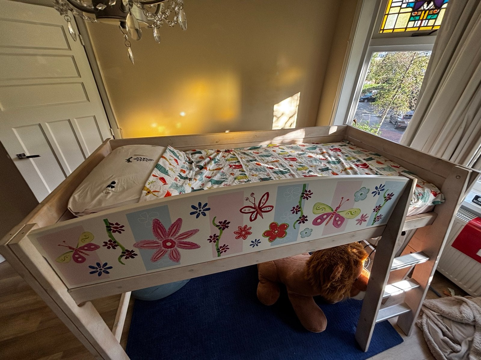 Halfhoogslaper Lifetime, Huis en Inrichting, Ophalen, Gebruikt, 90 cm, Eenpersoons