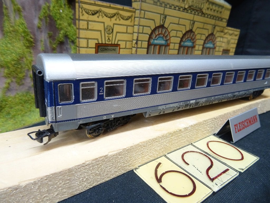 620=Fleischmann IC rijtuig van de Duitse spoorwegen.299, Gelijkstroom, Wagon, Ophalen of Verzenden, Zo goed als nieuw