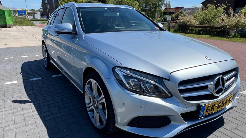 Mercedes C350e Estate |2015| nieuwe motor + nieuwe converter, Auto's, Automaat, Achterwielaandrijving, Stationwagon, Adaptive Cruise Control