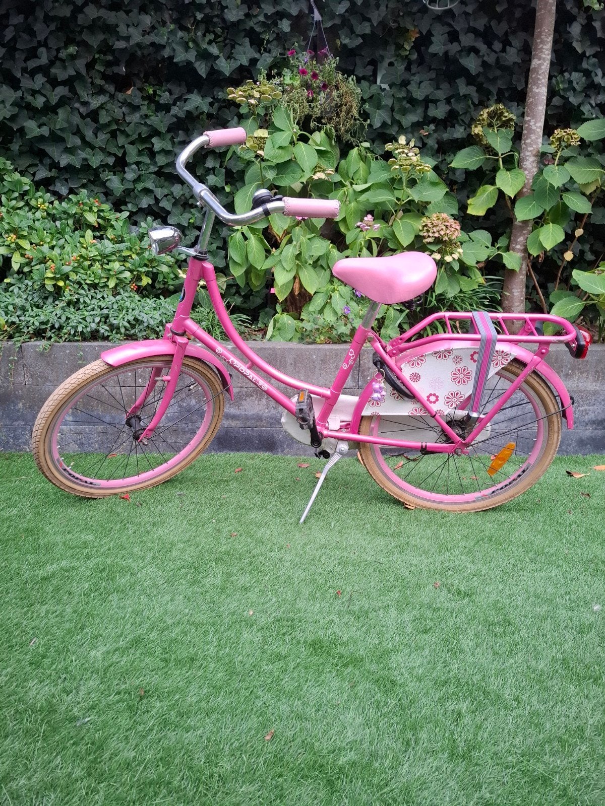 meisjes fiets Popal 22 inch, Ophalen, Terugtraprem, 22 inch, Gebruikt