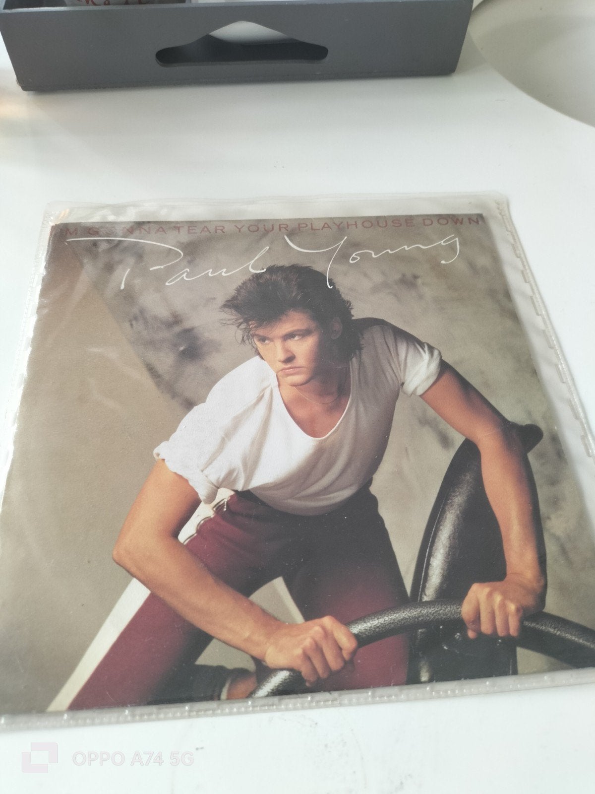 Paul Young - I'm Gonna Tear Your Playhouse Down (Vinyl), Ophalen of Verzenden, 1980 - 1989, Gebruikt, 7 inch