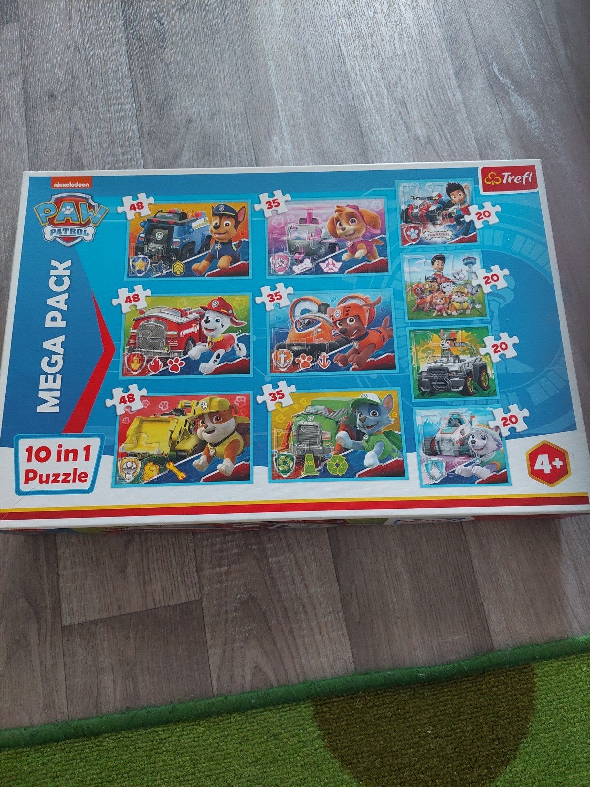 Paw Patrol Mega Pack 10-in-1 Puzzelset, Ophalen