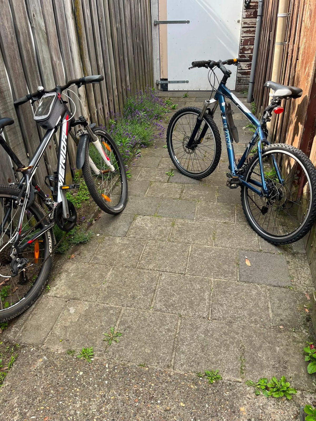 Twee Mountainbikes: Merida en Tecand, Ophalen, Gebruikt, Hardtail, Heren